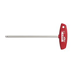 L-Key with T-Handle, Hexagonal Ball End, Brilliant Nickel-Plated