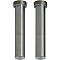 Poinçon cylindrique épaulé / tête cylindrique / déportée / rodée