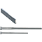 R-Chamfered Rectangular Ejector Pins -High Speed Steel SKH51 / P・W Tolerance 0/-0.01 / R Position Selection Type-