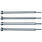 Taperless One-Step Center Pins -High Speed Steel SKH51/Shaft Diameter (P) Designation (0.01mm Increments) Type-