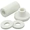 Thermally insulating ceramic washers / sleeves
