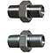 Hydraulik-Fittings / Gerade / rostfreier Stahl, Stahl / zweiseitiges Außengewinde / Mit PT-Gewinde / Mit PF-Gewinde / verzinkt