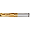 AS Coated Powdered High-Speed Steel Radius End Mill, 2-Flute, Regular