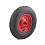 Luft-Reifen mit Felge / LRS2-□□□-□□-□□-□□□ / Stahlblech-Felge LRS5-410-110-100-K30-PR6