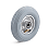 Air wheel with steel rim, groove profile LRS1-400-100-97-K15-AM