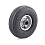 Luft-Reifen mit Felge / LRS1-□□□-□□-□□-□□□ / Stahlblech-Felge LRS1-400-100-75-R25-PR4