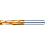 TSC series carbide square end mill, 2-flute / 3D Flute Length (regular) model