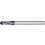 XAC series carbide ball end mill, 2-flute / short model
