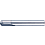 Carbide Straight Blade Ball End Mill, 2 Flute, Large Ram Ball