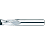 Carbide Square End Mill, 2-Flute / 0.01 mm Designation Model