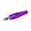 Staubli L-41Q Isolator, ⌀4 mm Stopfen mit MULTILAM
