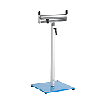 Material support stand with support roller
