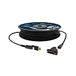 Câble hybride HDMI (fibre et cuivre) pour transmission jusqu'à 100m