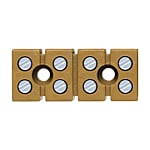 Barrette de bornes unipolaire et multipolaire