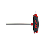 Wiha Clé mâle avec manche en T ComfortGrip Six pans avec lame latéral, chromé mat