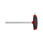 Wiha Clé mâle avec manche en T ComfortGrip Six pans avec lame latérale, chromée mat