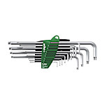 Wiha Jeu de clés mâles en étui ProStar TORX®, 13 pcs, argent titane