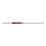 Wiha Lame interchangeable Six pans à tête sphérique pour tournevis dynamométrique avec manche longitudinal
