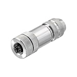 Connettore in acciaio inox femmina (presa) M12: Presa