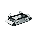 Misura 4: Blocco doppio (leva lato base) / Passaparete