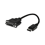 Cavo adattatore DisplayPort maschio con blocco di sicurezza / DVI femmina