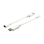 Cavo adattatore DisplayPort maschio / Mini DisplayPort femmina da 0,2 m