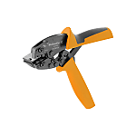 Utensile per crimpatura, manicotto / connettore maschio F