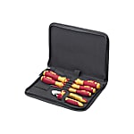 Wiha Set di utensili da elettricista, Giravite, tronchese 7 pz. con custodia a libro