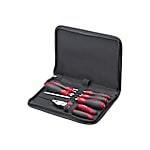 Wiha Set di utensili da meccanico, Giravite, pinza universale 7 pz. con custodia a libro