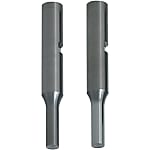 PRECISION Carbide Punches with Key Grooves, with Air Holes Normal, Lapping