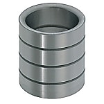 Gleit-Führungsbuchsen für Abstreiferplatten / Ölnuten / h4 / Einklebehülse / Stahl