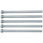 Straight Center Pins With Tip Processed -High Speed Steel SKH51 / Shaft Diameter (P) Designation (0.01mm Increments) Type-