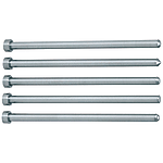 Core pins / head shape selectable / tool steel / nitrided / machined end face