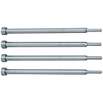 Taperless One-Step Center Pins -Die Steel SKD61+Nitriding / Shaft Diameter (D) Selection Type-