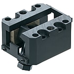 Kompaktschieber für Schrägauswerfer / wartungsfrei / Aufnahmedurchmesser, Laufwinkel konfigurierbar / einstellbar