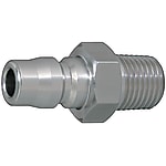 Quick release coupling plugs / stainless steel / nominal size selectable / internal thread