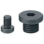 Socket head screws / hexagon socket / steel / burnished / fine thread, coarse thread
