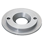 Centring flanges / with collar / conical counterbore