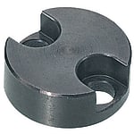 Holding plates for core pins / steel