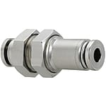 One-Touch Couplings / All Stainless Steel / Bulkhead Union