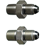 Hydraulik-Fittings / Gerade / rostfreier Stahl, Stahl / zweiseitiges Außengewinde / Mit PT-Gewinde / Mit PF-Gewinde