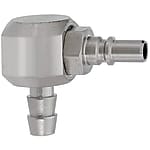 Air Couplers / Miniature / Plug / L-Shape Tube Connector