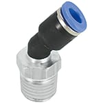 One-Touch Couplings / 45 Deg. Elbow