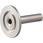 Fittings für Vakuumrohrleitungen / NW-Flansch x Rohr aus rostfreiem Stahl / Einzeldüse