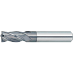 XAL series carbide square end mill, 4-flute / 2D Flute Length (short) model