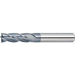 XAL series carbide square end mill, 4-flute / 3D Flute Length (regular) model