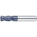 XAL series carbide radius end mill, 4-flute / short model