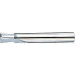 Cutter for Sprue / Runner Lock, Reverse Taper / 2-flute / Straight Edge