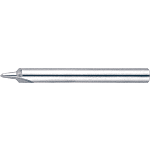 Carbide Straight Edge Taper Corner Angle End Mill, 2-flute / Chamfering Blade Type