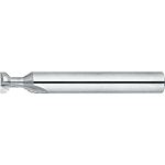 Carbide Straight Edge Inverted Taper End Mill, 2-flute / Inverted Taper, Side Straight Edge Type